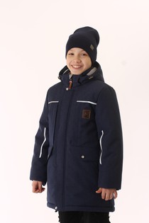 Куртка удлиненная для мальчика 823М